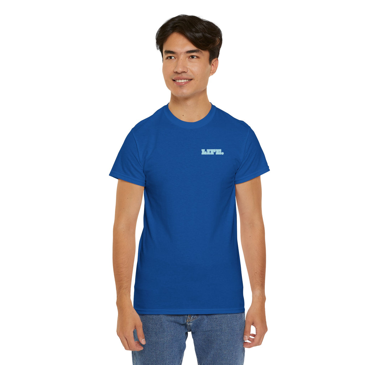 Heavy Cotton T-Shirt "OWN YOUR LIFE"