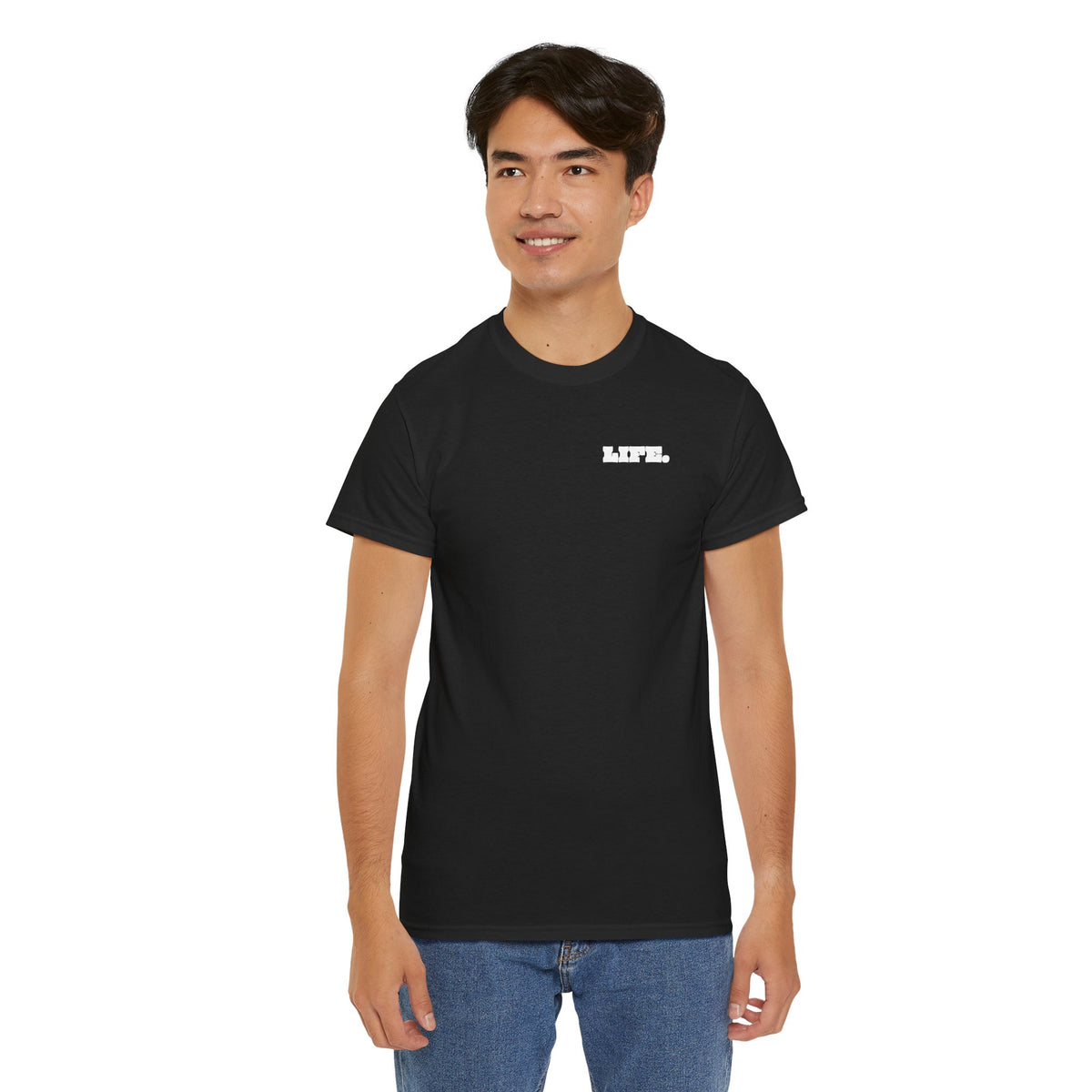 Heavy Cotton T-Shirt "OWN YOUR LIFE"