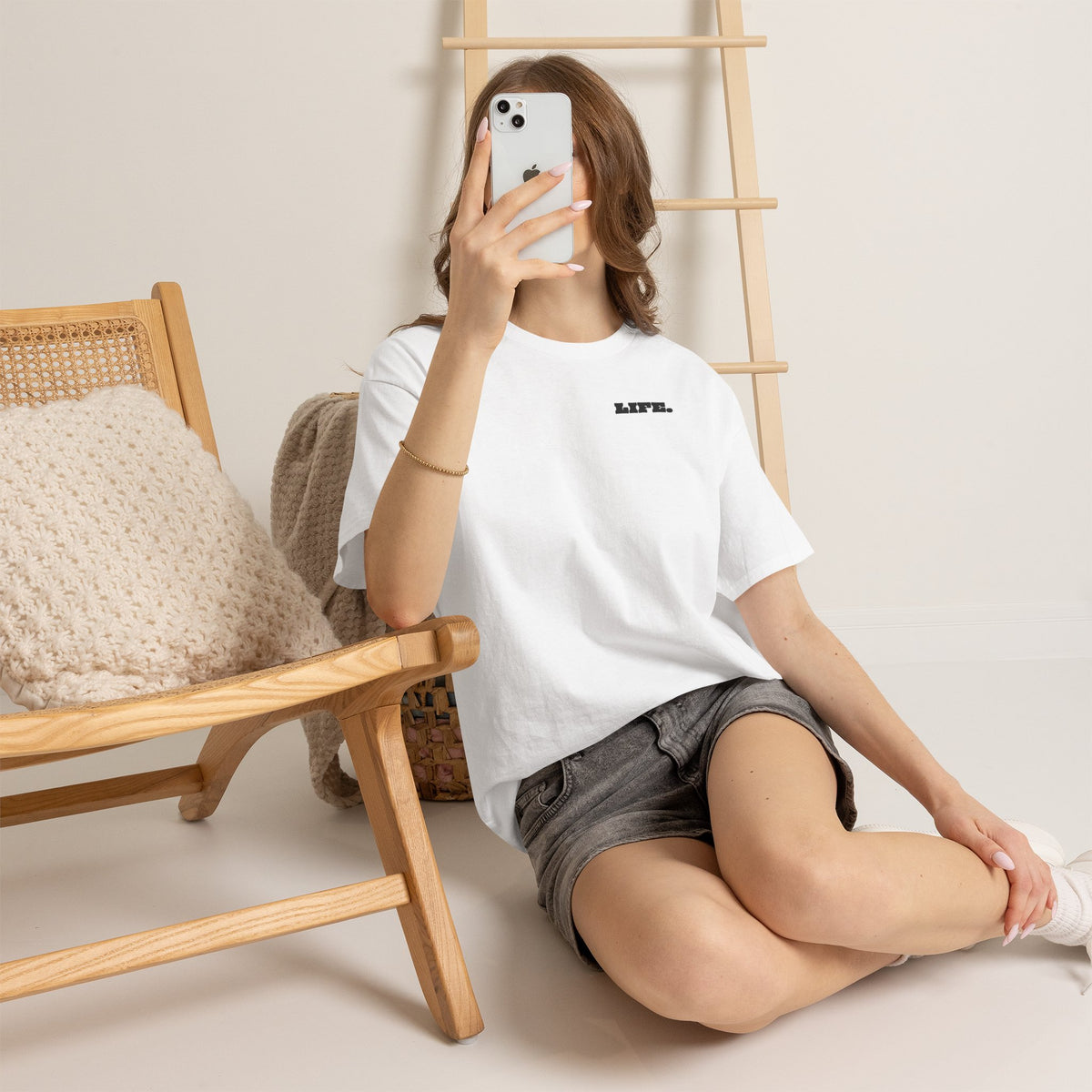 Heavy Cotton T-Shirt "OWN YOUR LIFE"