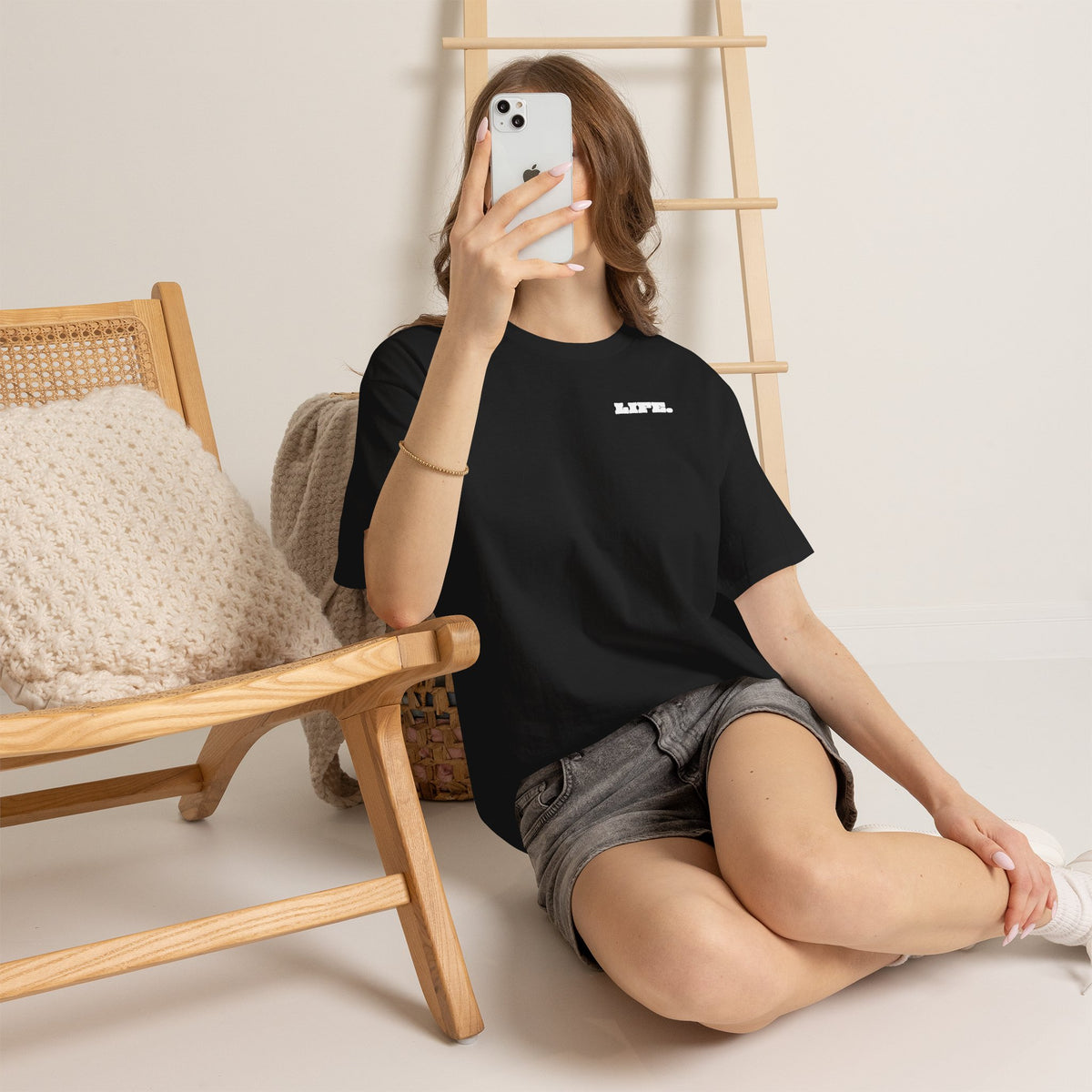 Heavy Cotton T-Shirt "OWN YOUR LIFE"