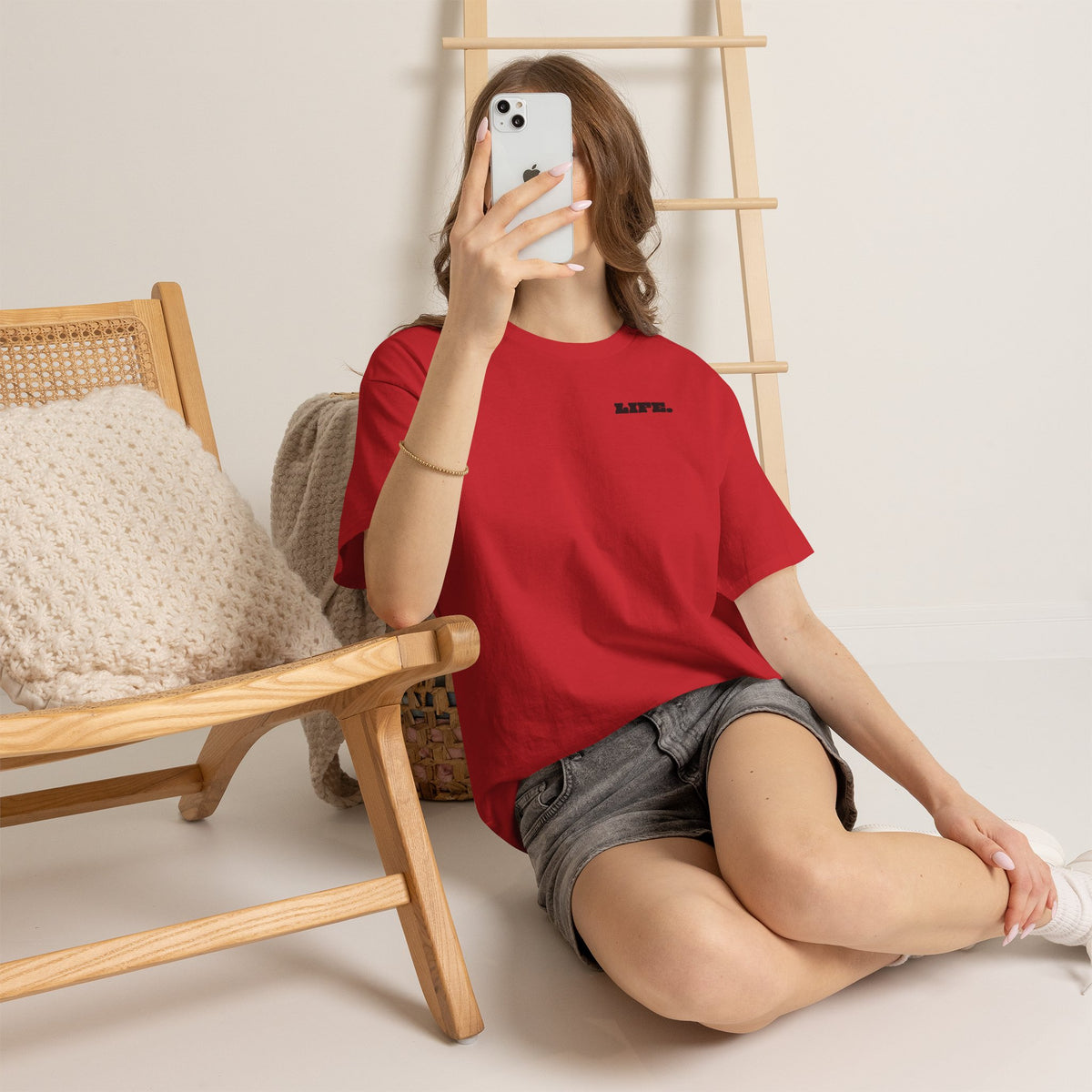 Heavy Cotton T-Shirt "OWN YOUR LIFE"