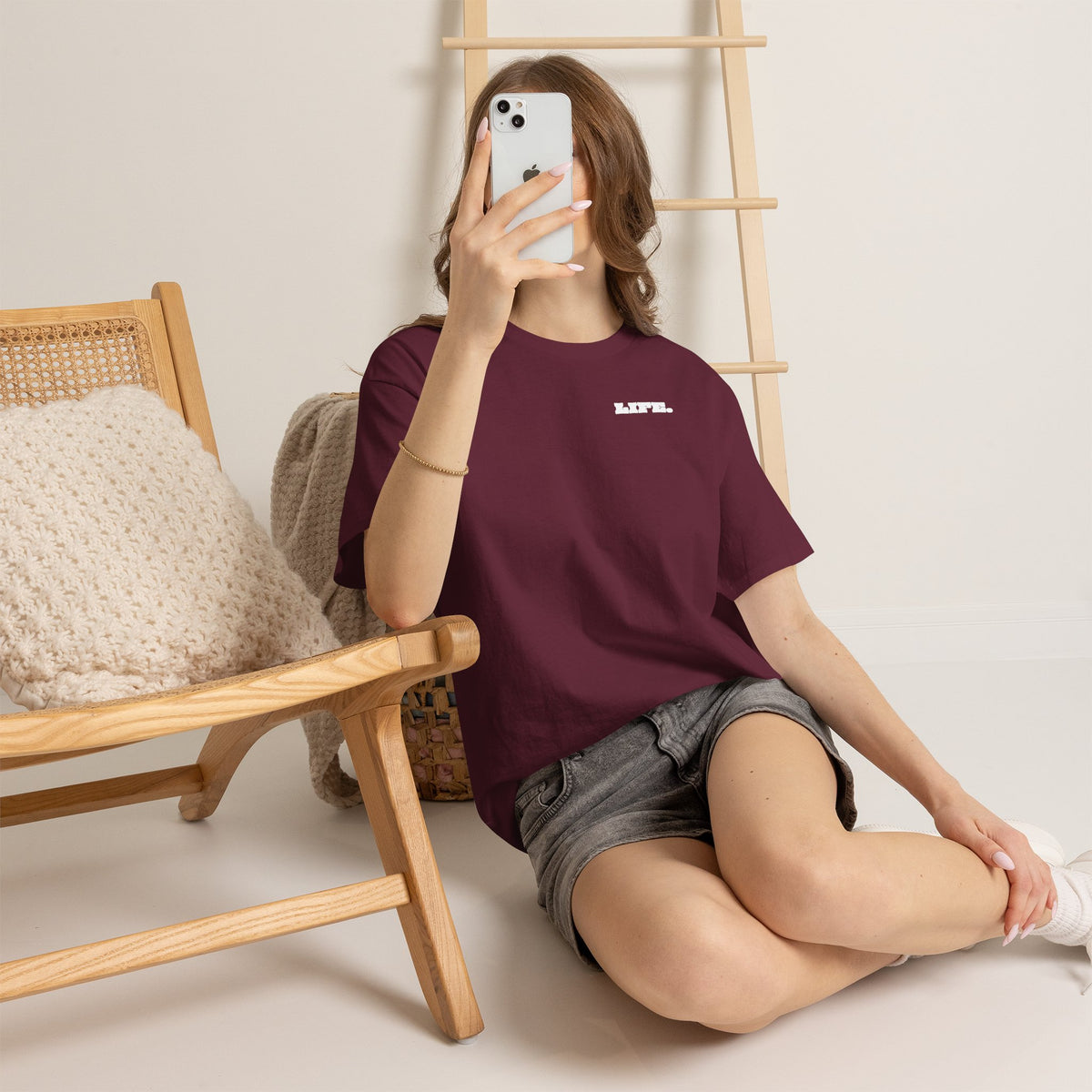 Heavy Cotton T-Shirt "OWN YOUR LIFE"
