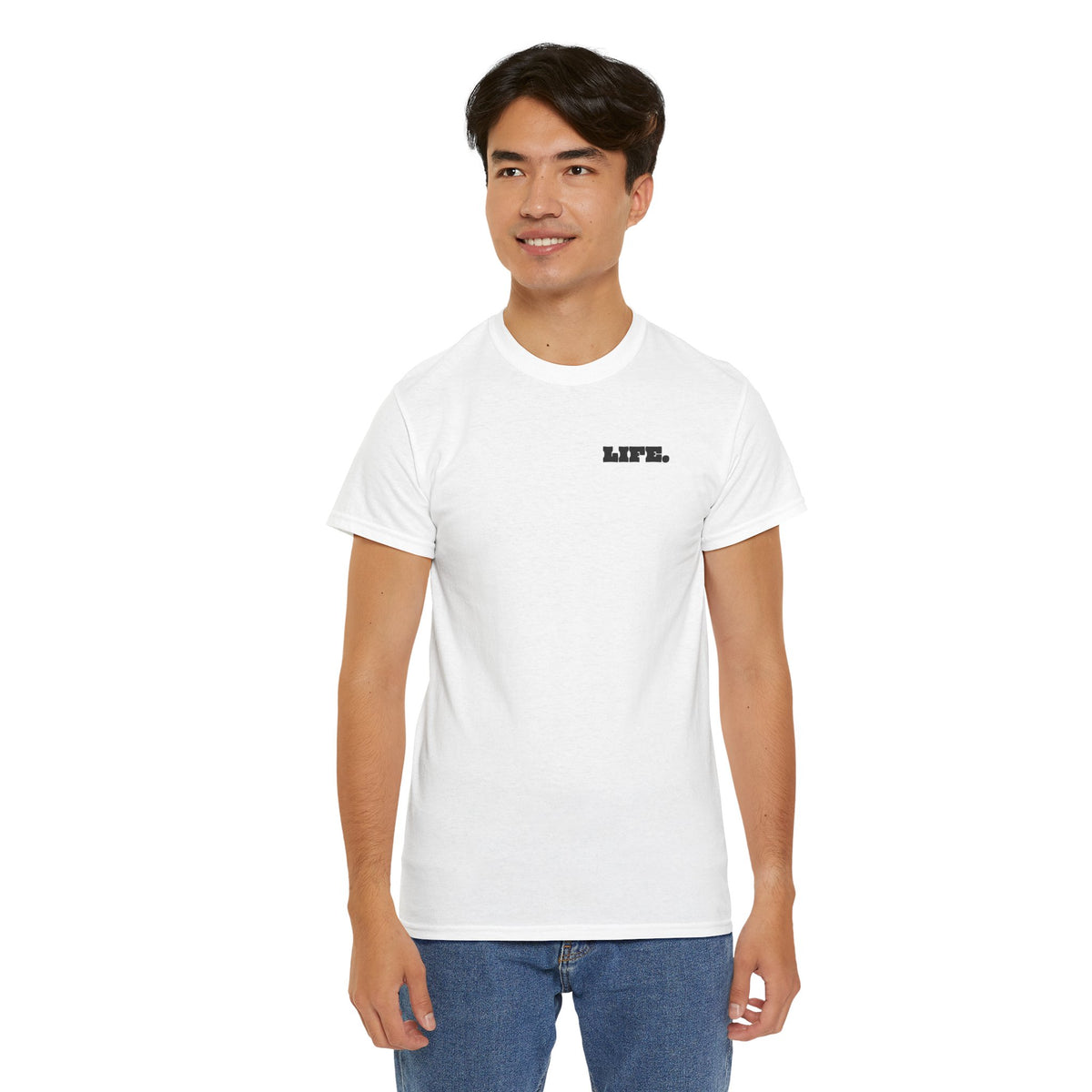 Heavy Cotton T-Shirt "OWN YOUR LIFE"