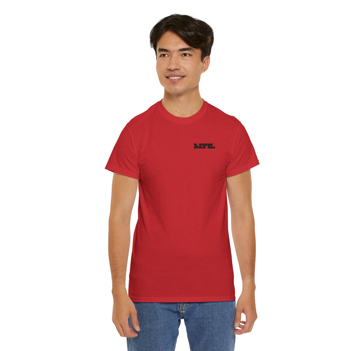 Heavy Cotton T-Shirt "OWN YOUR LIFE"