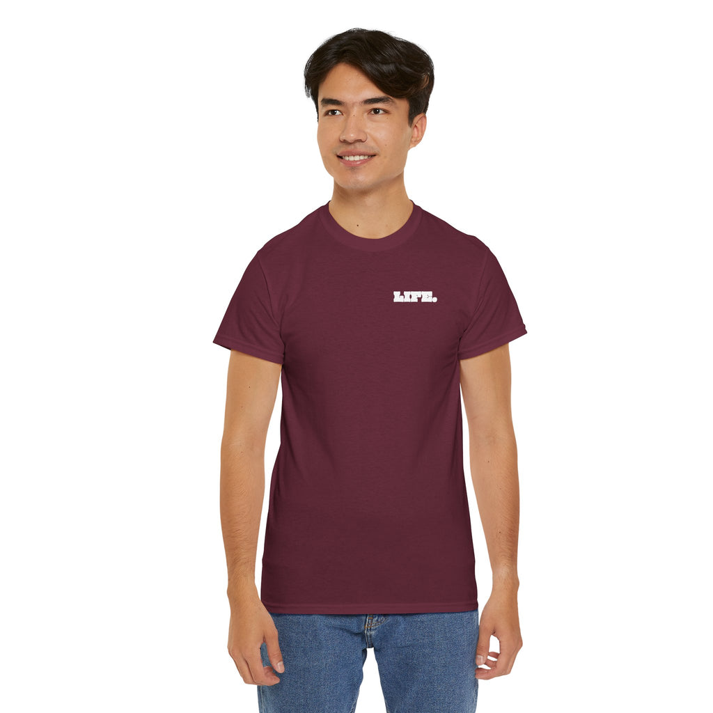 Heavy Cotton T-Shirt "OWN YOUR LIFE"