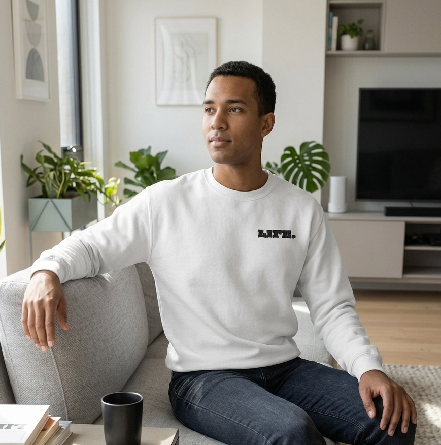 Unisex-Sweatshirt "MAKE THIS ONE LIFE. SPECIAL"